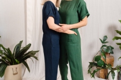 Echo jumpsuit,  blue & juniper