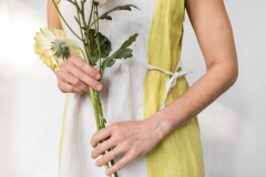 Lemon & oat dress