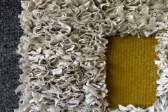Handwoven wall piece